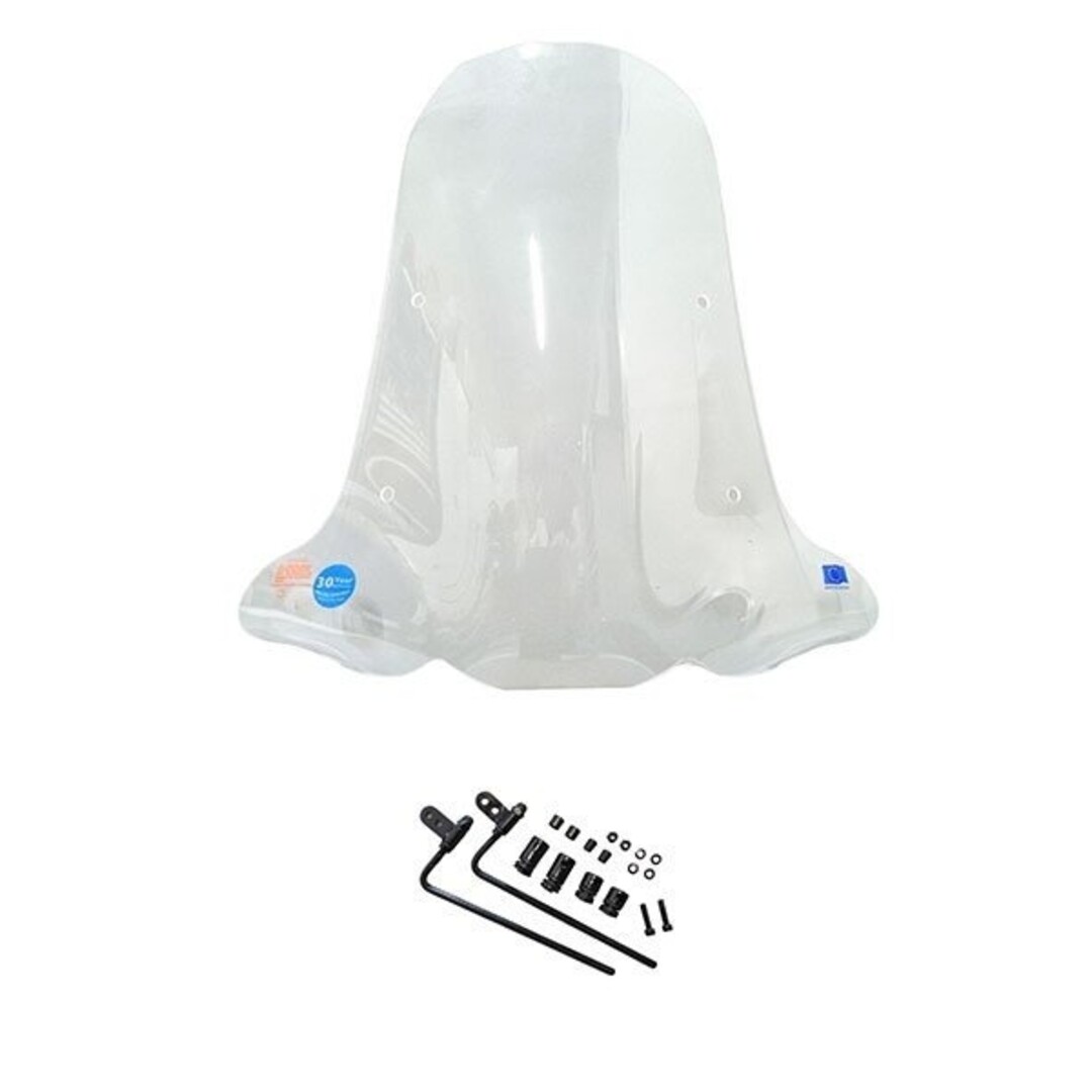 Regia windscherm voor Yadea T9L – helder, inclusief bevestigingsset – Made in Europe