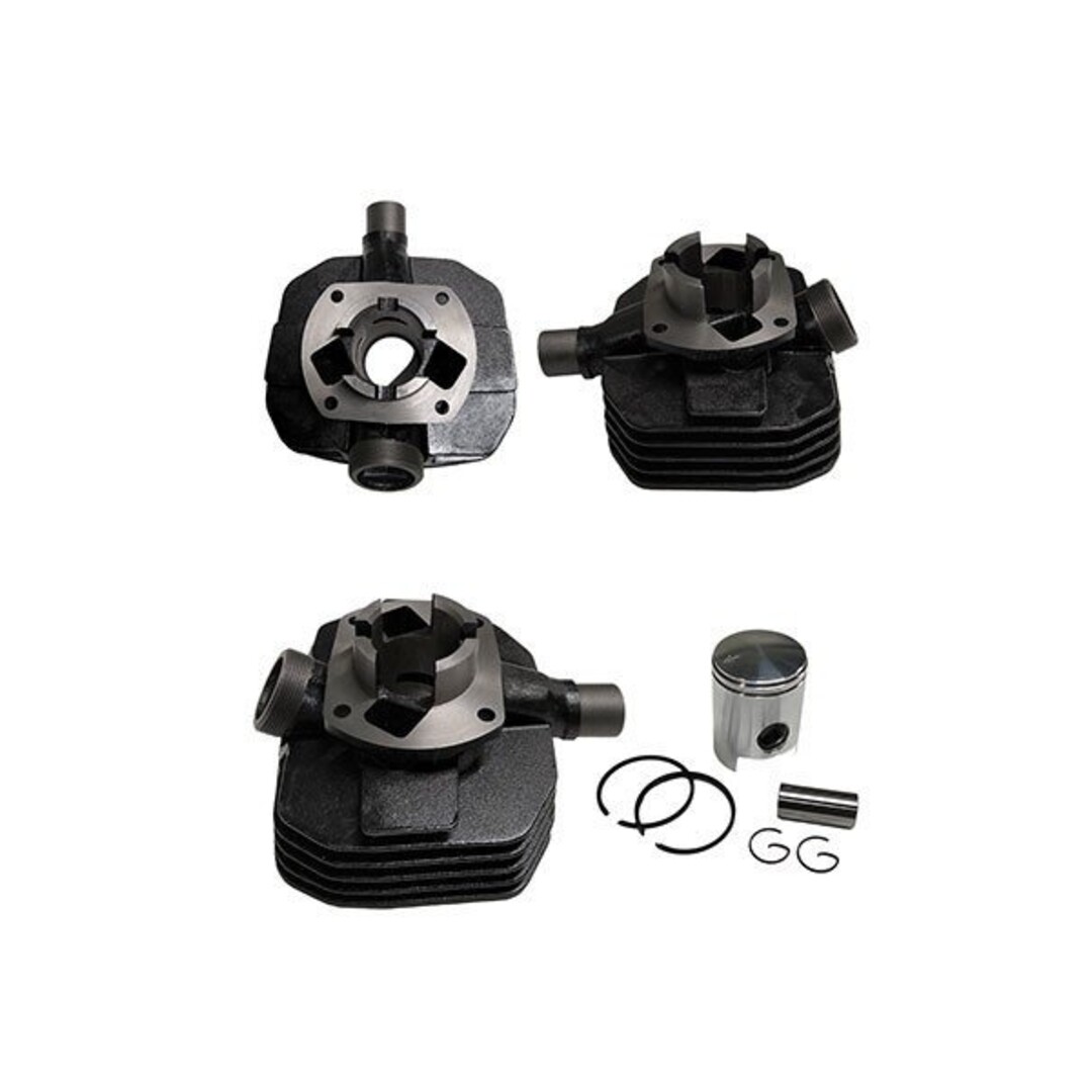 cilinder + zuiger ekf501,50s,50/4  2.9hp  14mm pin sachs 38mm DMP
