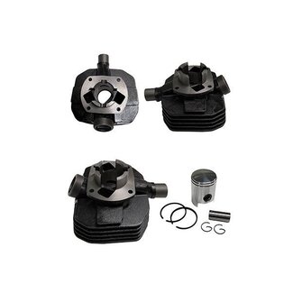 cilinder + zuiger ekf501,50s,50/4  2.9hp  14mm pin sachs 38mm DMP