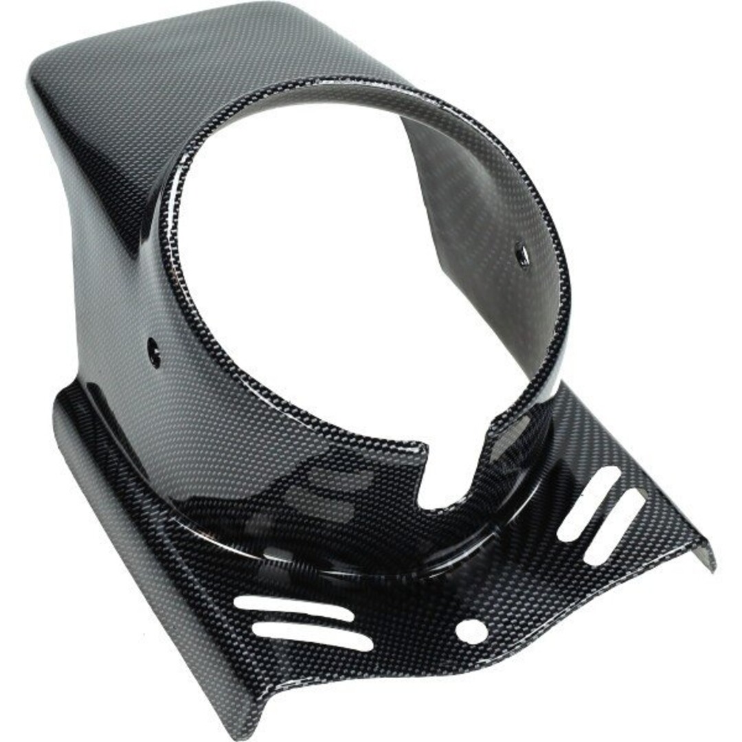 Puch koplamp spoiler rond puch maxi carbon