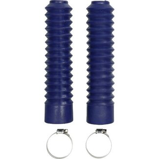 Honda voorvorkrubberset honda mb/mt/univ 250mm blauw