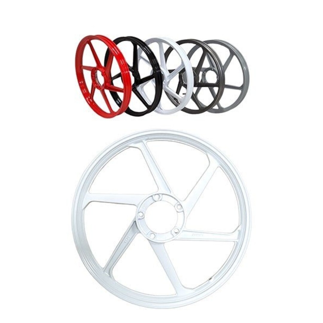 Puch wiel aluminium sport-1 puch maxi 17 inch wit fast-arrow