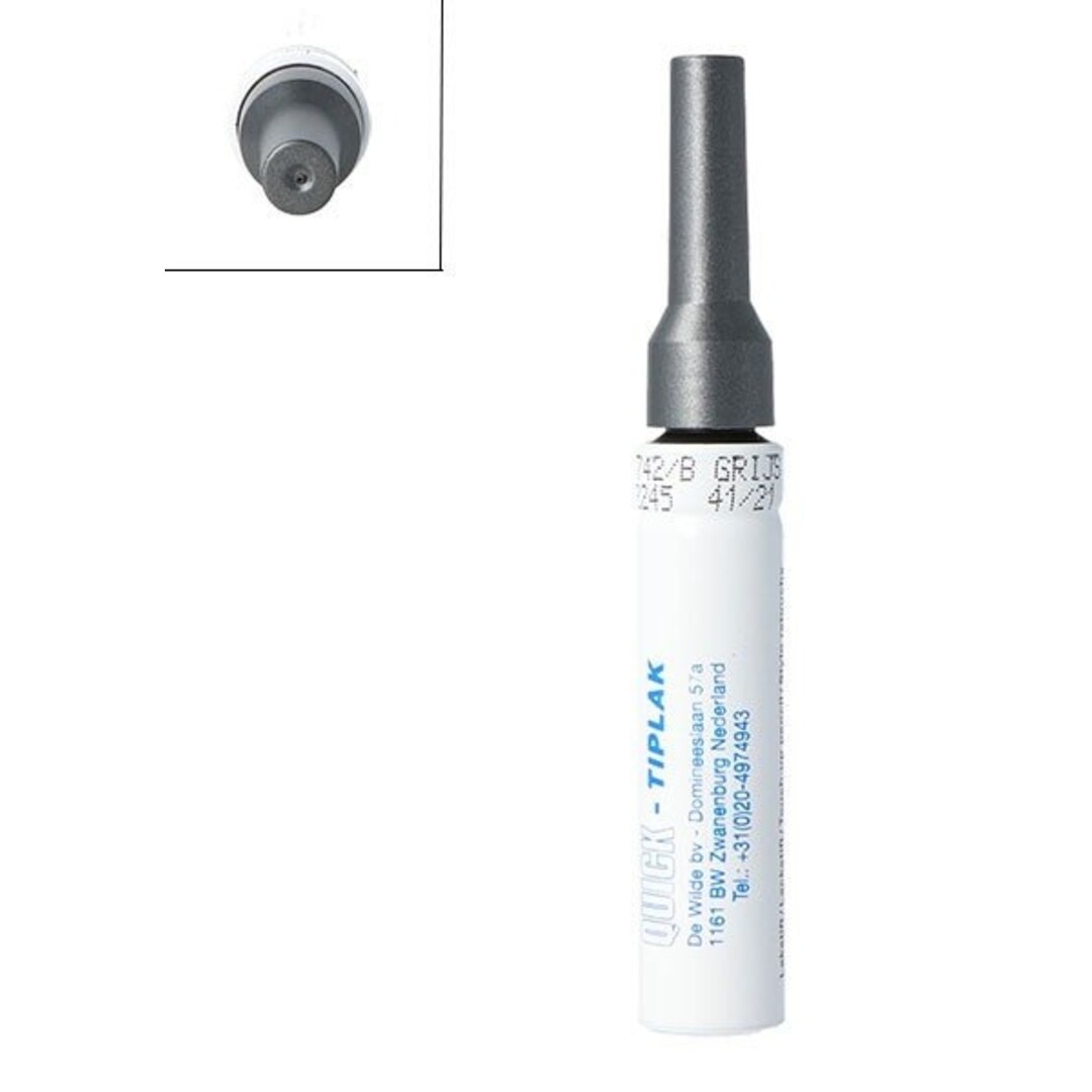 Piaggio lakstift grijs 742/B titanio gts/sprin/vespa lx/zip4t 12mL