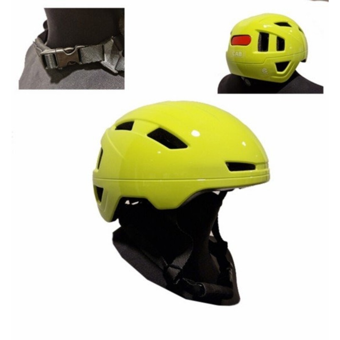 helm pedelec/snorfiets NTA-8776 keur safety S/M 52/57 geel CAB