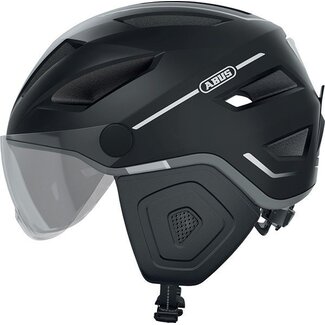 helm pedelec/snorfiets 2.0 met vizier led NTA-8776 keur urban XS-S 51/55 velvet black abus