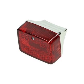 Piaggio achterlicht klein mod. ulo (rood glas) maxi chroom DMP - Default