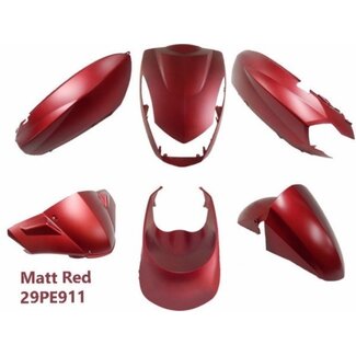 Peugeot plaatwerkset kisbee rood mat 6-delig