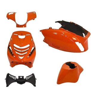 Piaggio plaatwerkset model SP EVO-1 KTM GP1 orange zip2000 DMP 5-delig