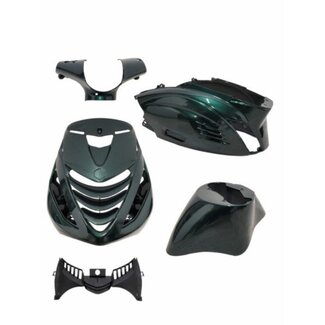 Piaggio plaatwerkset model SP RS-1 air zip2000sp jaguar groen glans DMP 5-delig