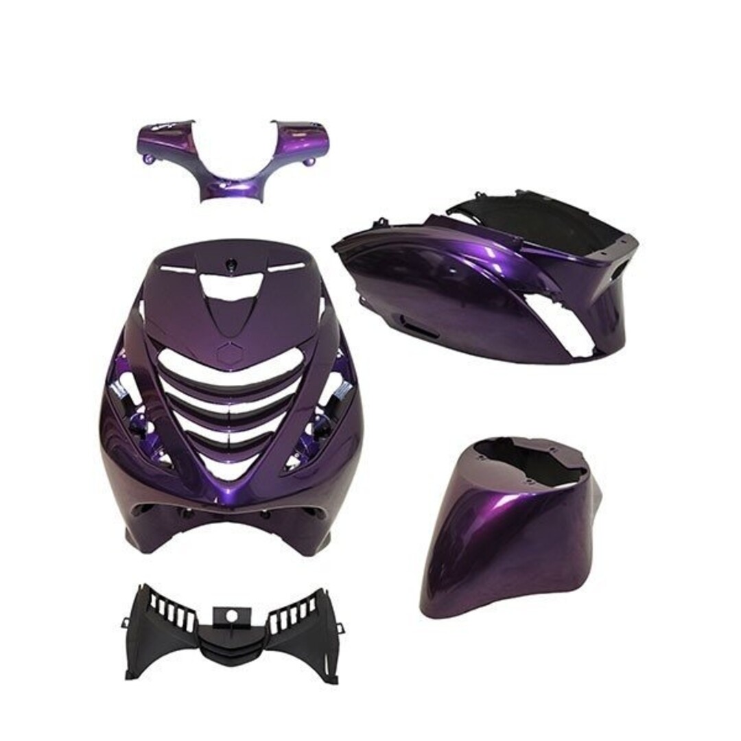 Piaggio plaatwerkset model SP EVO-1 BMW twilight purple zip2000 paars DMP 5-delig