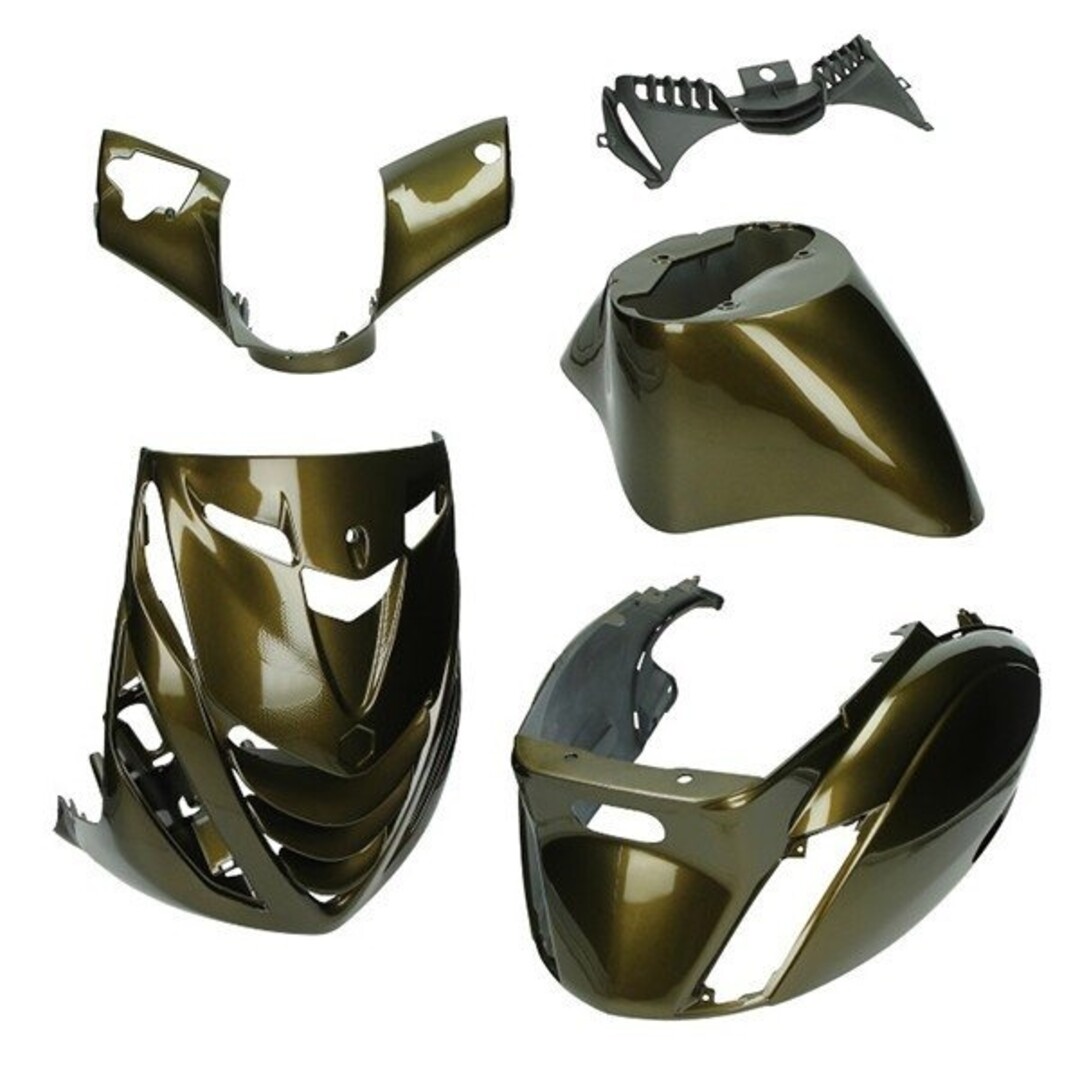 Piaggio plaatwerkset model SP EVO-1 (Maronne Brons) zip2000 DMP 5-delig