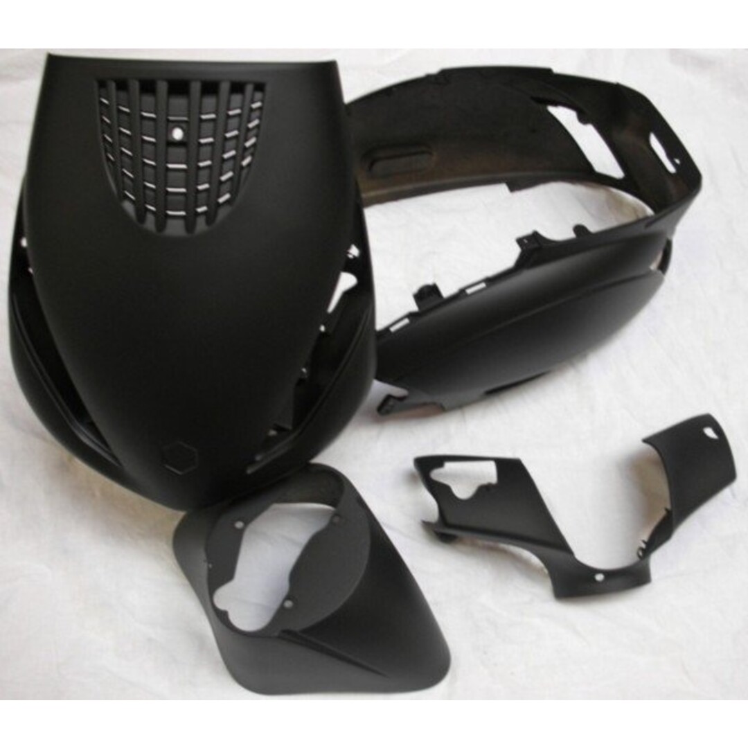 Piaggio plaatwerkset origineel model zip2000 zwart mat Power1 4-delig