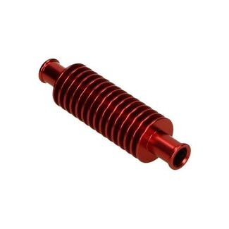 radiateurslang koelpijp aluminium bromfiets rood DMP