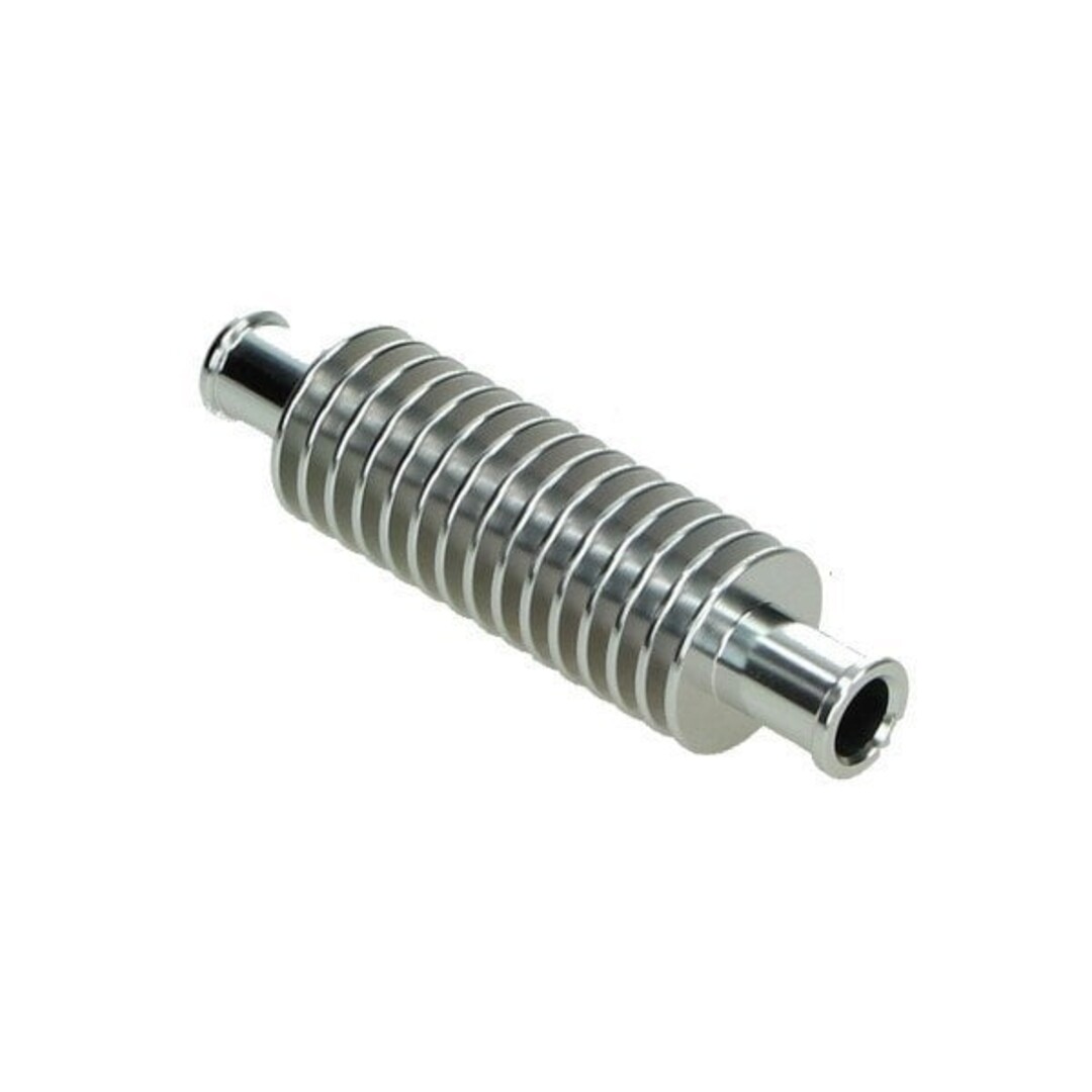 radiateurslang koelpijp aluminium bromfiets zilver DMP