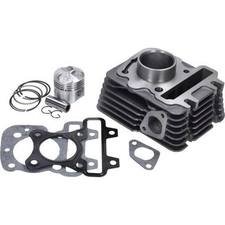 cilinder + zuiger 50cc sco piaggio 4t-3v I-get 39mm DMP