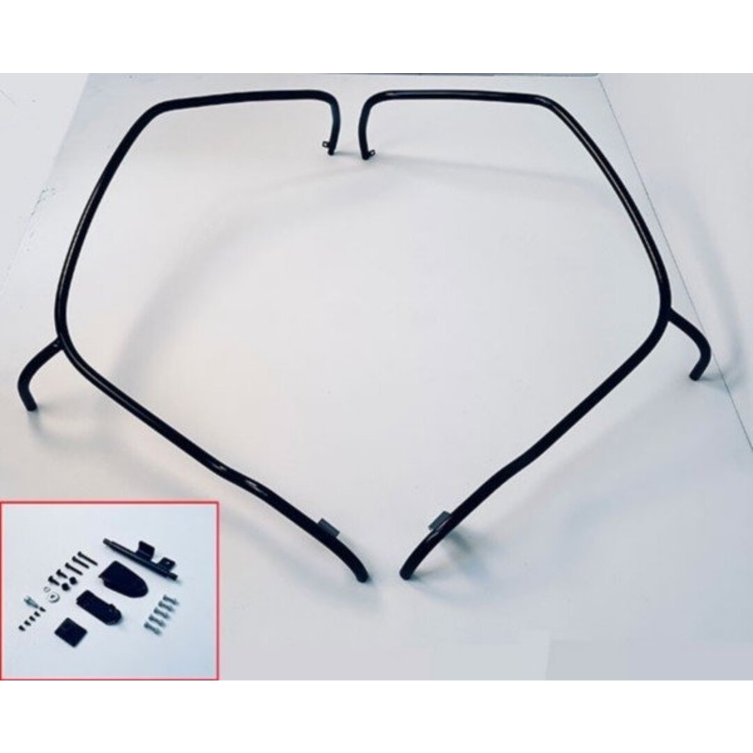 sierbeugelset voorzijde (made in EU) First Class primav/sprin zwart hoogglans
