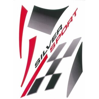 Peugeot stickerset silversport viva