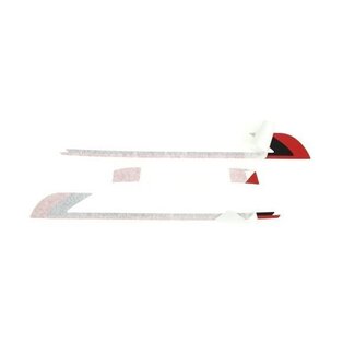 stickerset zijscherm sprint sport 4t (euro4) rood/zwart