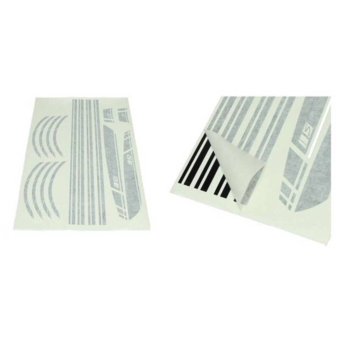 stickerset sport euro-2/4/5 AMG primav/sprin zwart glans 16-delig