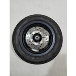 Piaggio Zip / Voorwiel Incl. Remschijf en band  zwart