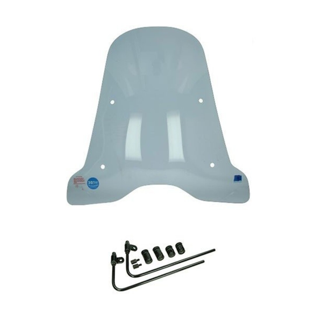 windscherm + bev. set hoog (made in EU) E-ID S6/segwayE110/segwayE125 smoke