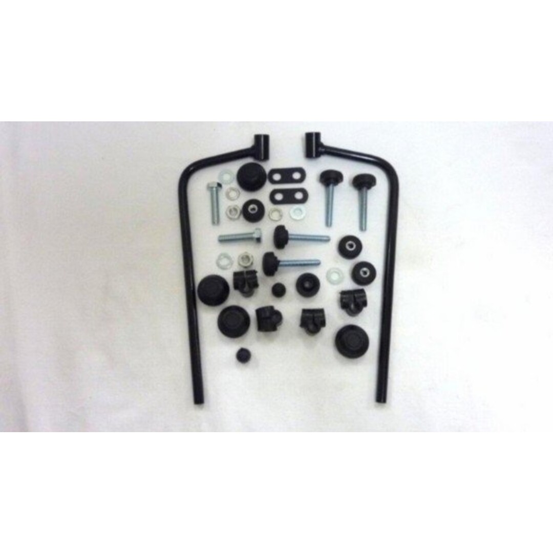 windscherm bevestigingset china retro/torino zwart biondi=op=op