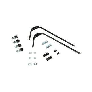windscherm bevestigingset (made in EU) vespa lx/vespa S zwart