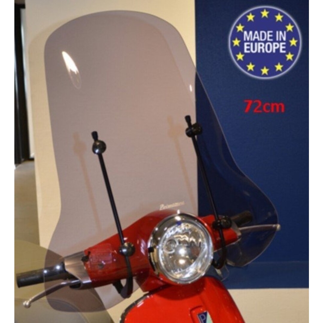 windscherm + bev. set hoog (made in EU) mod. orig primavera 72cm smoke