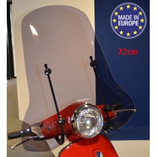 windscherm + bev. set hoog (made in EU) mod. orig primavera 72cm smoke