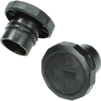 Puch benzinetankdop + logo A-kwaliteit maxi/puch