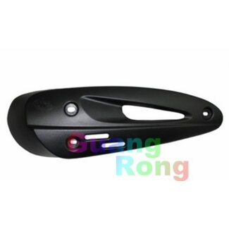 hitteschild uitlaat fid2/orb mat zwart