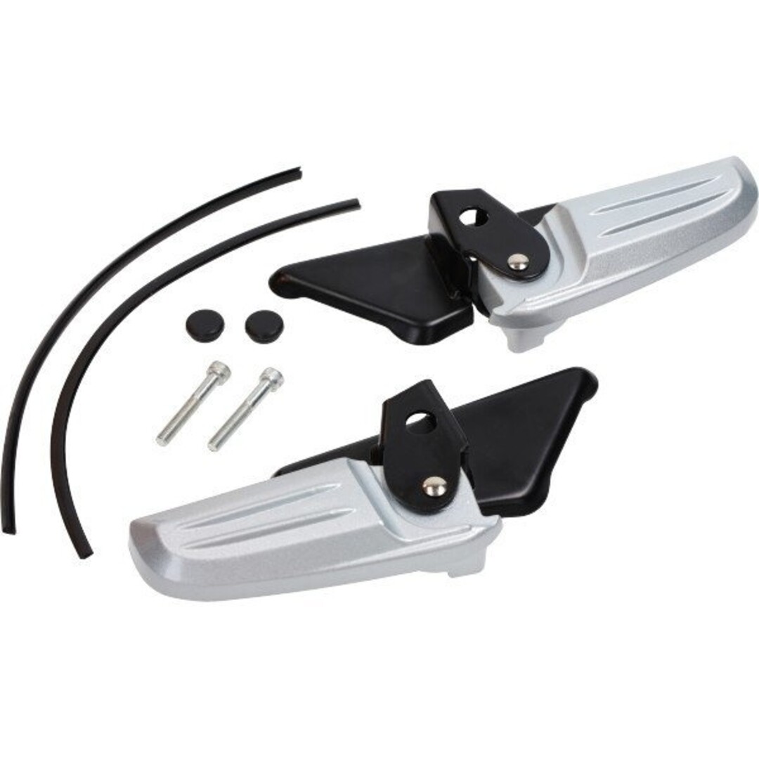 duo-voetsteun vespa primav/sprin glans zwart/zilver