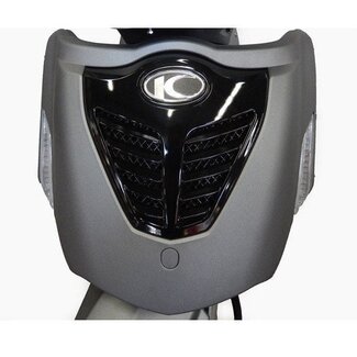 Kymco voorscherm midden people-s zwart glans kymco orig 6430a-lcd4-bao-n1p