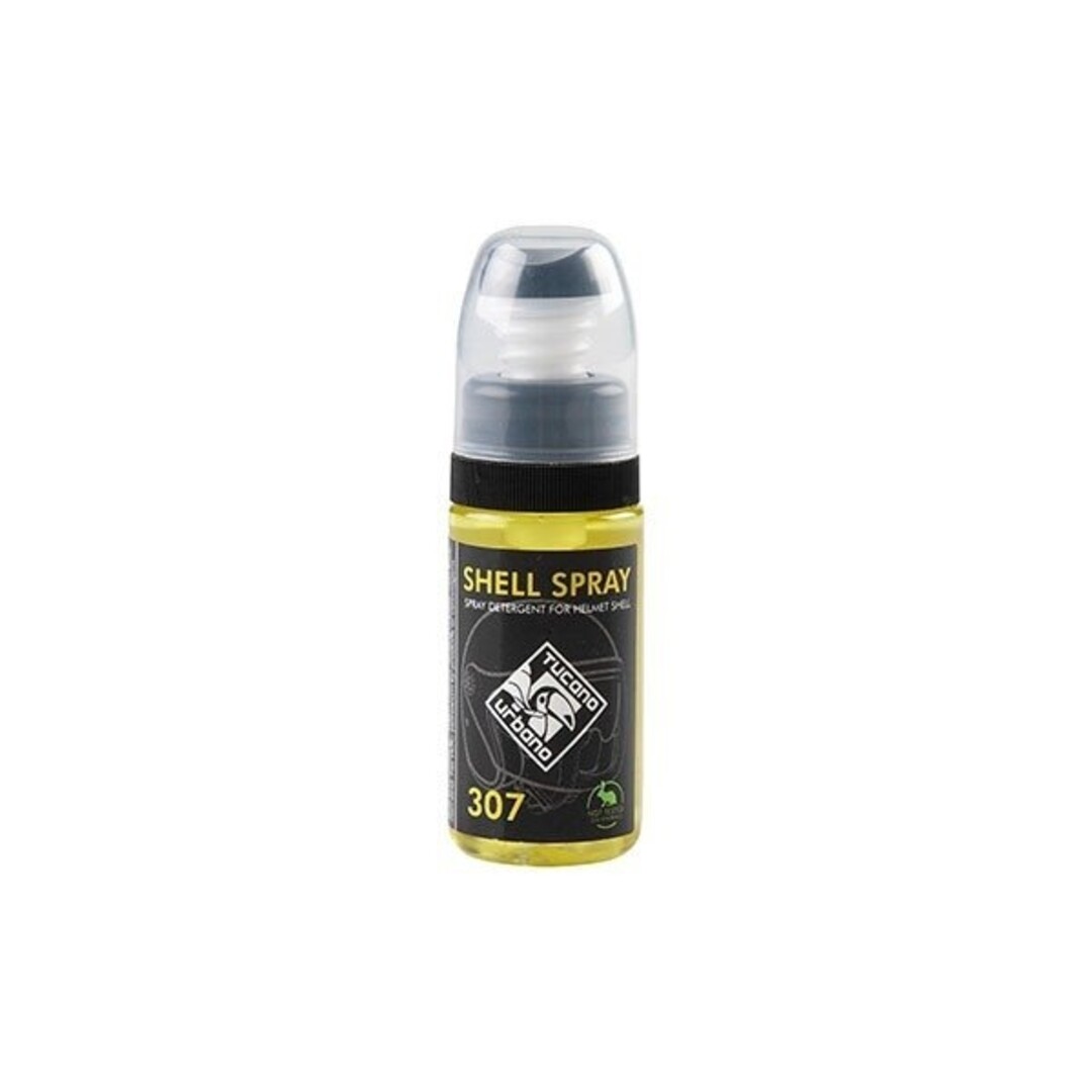 helm reinigingsspray voor helm + vizier 35ml tucano 307