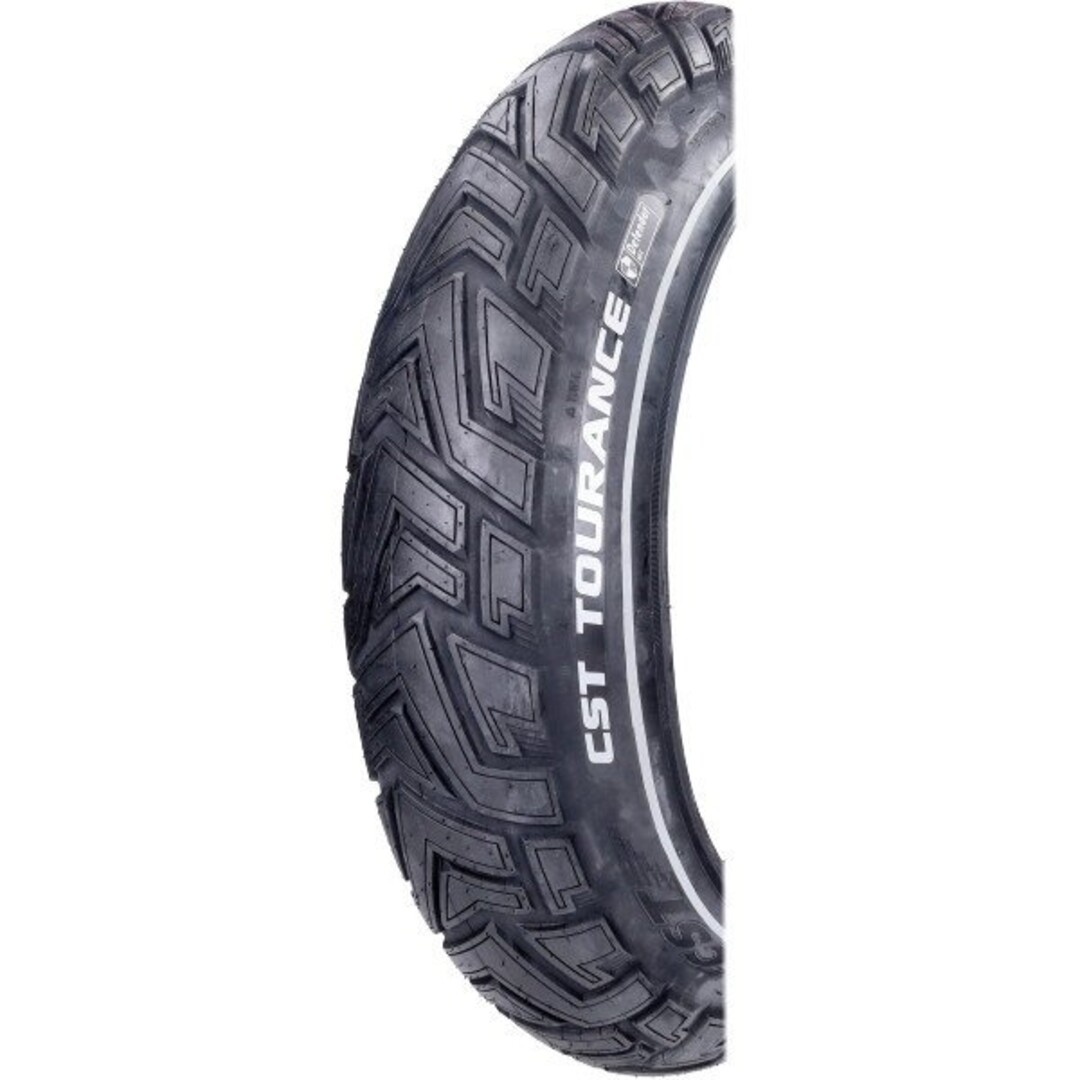 CST buitenband + reflectie Tourance (E-mark) fatbike 20x4.0 zwart CST