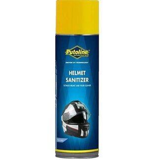 Putoline onderhoudsmiddel helm reiniger sanitizer 500mL spuitbus putoline 74085