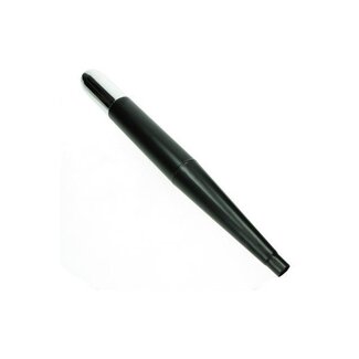 uitlaat model 6.3 bromfiets/univ/zun 28mm zwart/chroom