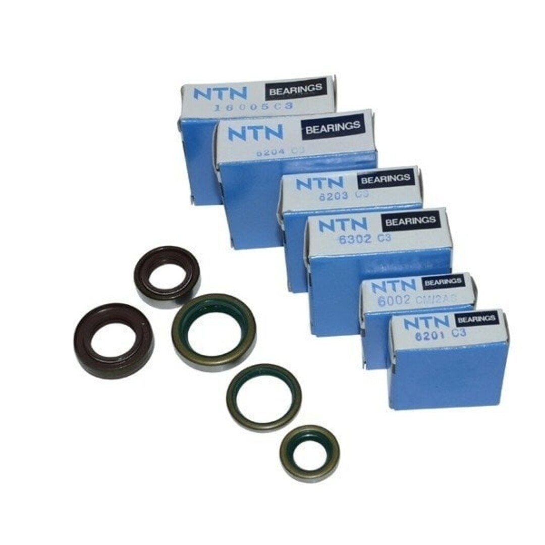 lager+keerringset kompleet motor (viton keeringen) 5V 11-delig