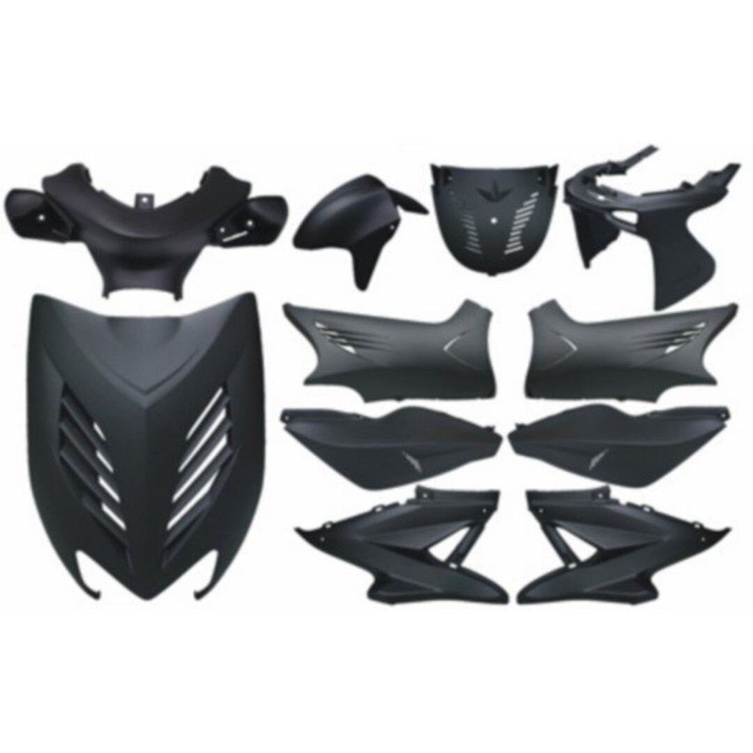 Yamaha kappenset aerox zwart mat DMP 11-delig - Default