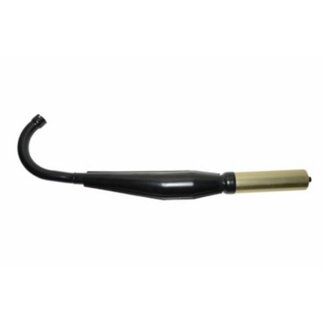 Zündapp  uitlaat cpl expansie zundapp 32/36mm zwart/goud - Default
