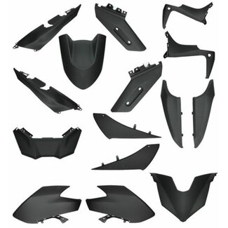 Yamaha kappenset (vanaf 2016) t-max530 zwart mat 15-delig - Default