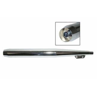 Puch uitlaat mod. std (made in EU) mv50/puch 28mm chroom