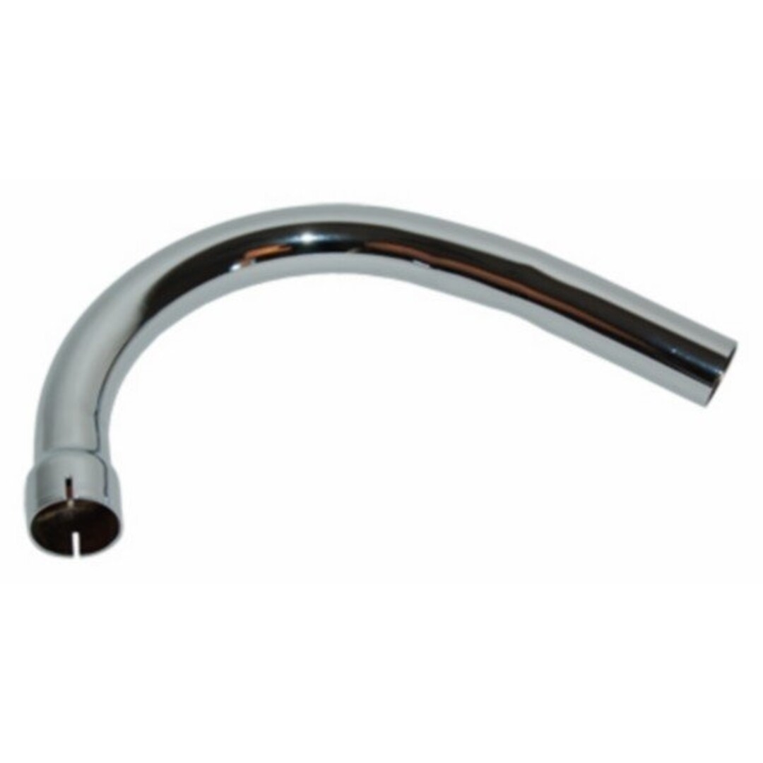 Zündapp  uitlaatbocht enkele knik zundapp 36/32mm chroom - Default