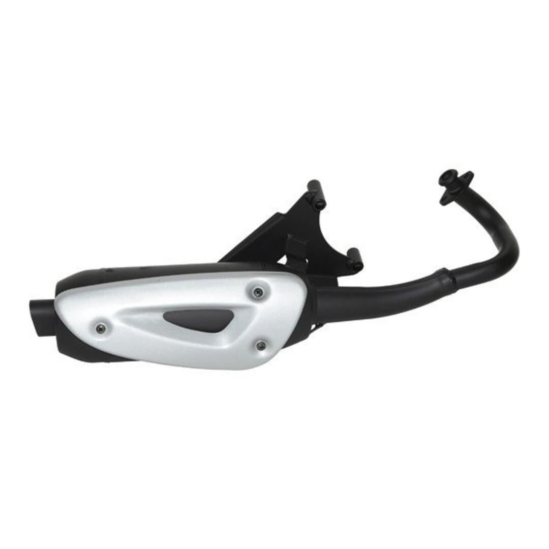uitlaat cpl mod. std straight (made in EU) et2/lx2t/lxv2t/S-2t zwart tecno