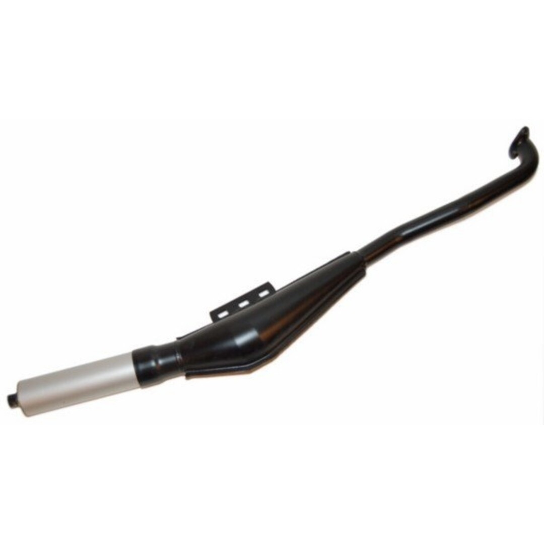 uitlaat cpl mod. proma (made in EU) maxi zwart/alu