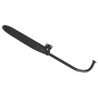 uitlaat cpl mod. std snel euro-2 (made in EU) a35 22mm zwart tecno