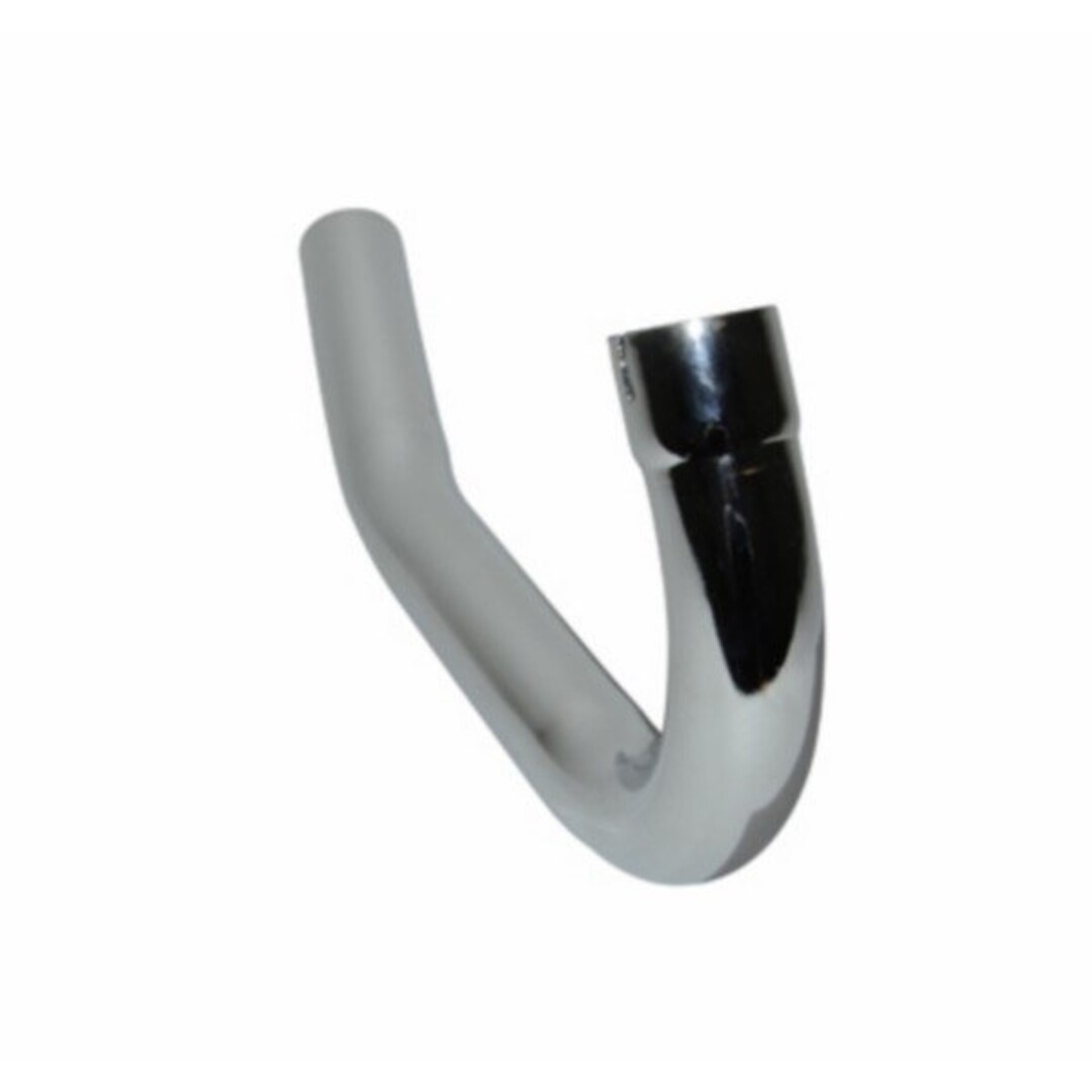 Zündapp  uitlaatbocht dubbele knik zundapp 32/32mm chroom - Default