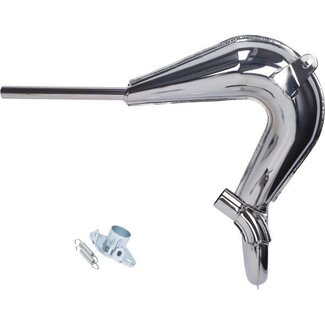 uitlaat (made in EU) dt50lc/yamaha chroom jamarcol