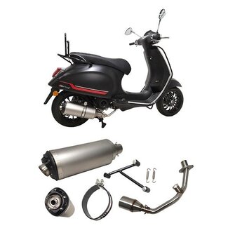 Piaggio uitlaat cpl euro-4 EVO-1 primav/sprin/zip4t alu Power1
