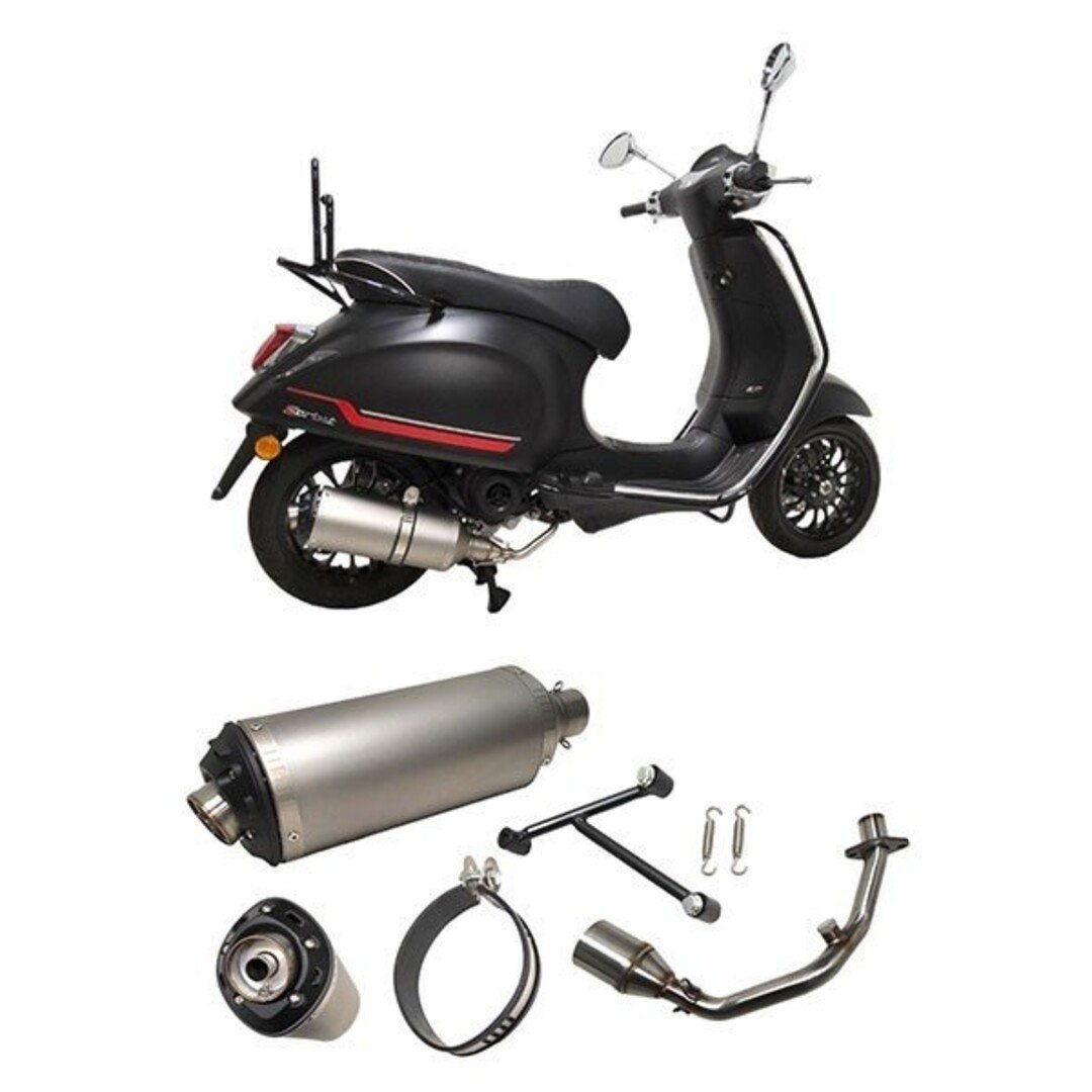 uitlaat cpl euro-5 EVO-1 primav/sprin alu Power1